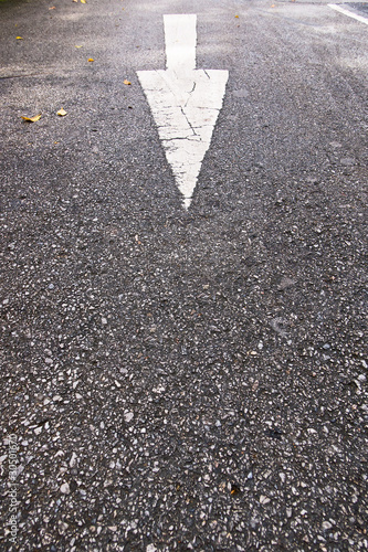 Photo: White arrow White arrow