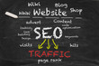 Illustration: SEO Chalkboard SEO Chalkboard