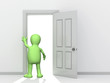 Open door