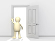 Open door