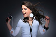 Beautiful Girl and music Beautiful Girl and music