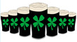 lucky pint of beer