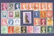 Queen  Elizabeth.Postage stamps.