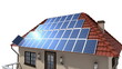 mounting solar panels on the roof