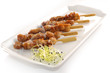 Foto: Five chicken yakitori skewers Five chicken yakitori skewers