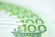 einhundert euro gefächert