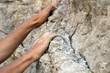 Climbers hands