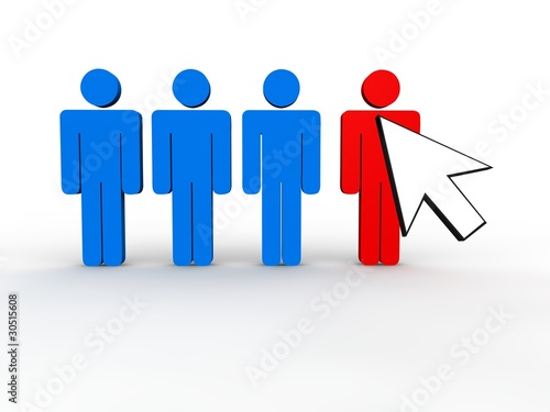 Illustration: Web Marketing Concept Web Marketing Concept