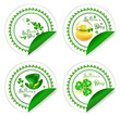 St.Patrick day labels