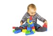 enfant et jeu de construction