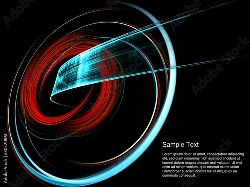 Photo: Three Dimensional Swirl Abstract Three Dimensional Swirl Abstract