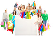 Shopping people