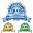 100% Satisfaction Guaranteed Signs