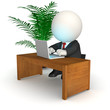 3D business man