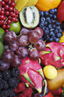Variety of vibrant fruit