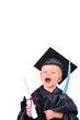 Cute little boy with diploma Cute little boy with diploma
