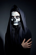 Gothic portrait of dead woman Gothic portrait of dead woman