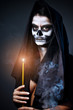 Gothic portrait of dead woman Gothic portrait of dead woman