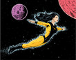 superheroine flight