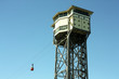 San Sebastian Tower. Funicular of Barcelona,
