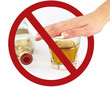 No drink sign