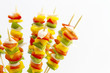 Brochettes de légumes du soleil