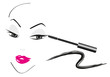 Face Sketch with Make Up