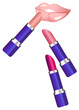 Lipstick on Lips