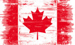 Grunge canadian flag Grunge canadian flag