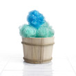 Colored sponges