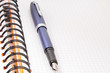 notebook and pen