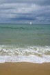sail in coming rain