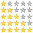 Sterne Bewertung gelb Sterne Bewertung gelb