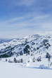 Western Sayan mountains. Ergaky. Siberia. Russia in winter time.