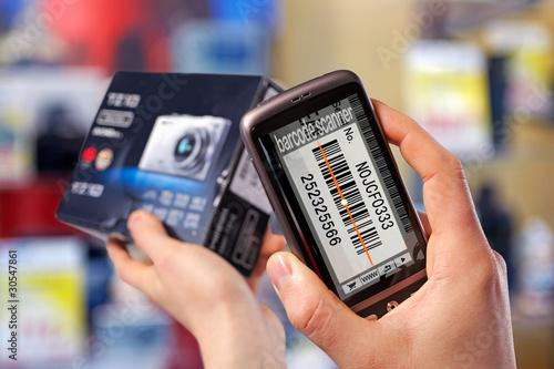Foto: barcode scanner on the smartphone 02 barcode scanner on the smartphone 02