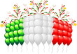Tricolore palloncini