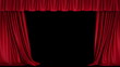 Opening curtain.