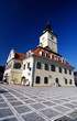 Council Square of Brasov, in Transylvania, Romania