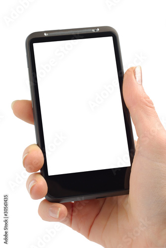Photo: Working With Smartphone Working With Smartphone