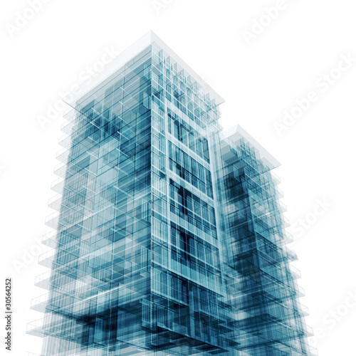 Illustration: Contemporary architecture Contemporary architecture