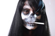 Gothic portrait of dead woman Gothic portrait of dead woman