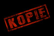 KOPIE Stempel schwarz