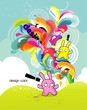 cartoon abstract vector cartoon abstract vector