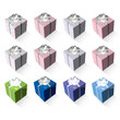 3d present box array
