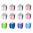 3d present box array