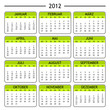 kalender 2012