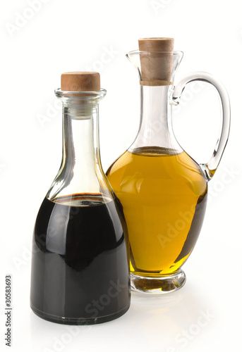 Photo: balsamic vinegar and olive oil balsamic vinegar and olive oil