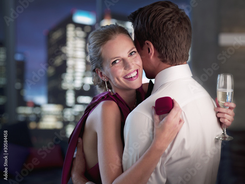Photo: Man proposing engagement to girlfriend Man proposing engagement to girlfriend