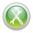 Vector: tools button tools button