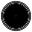 DJ turntable plate DJ turntable plate
